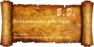 Bottenstein Dániel névjegykártya